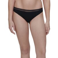 Chantelle Damen Tanga - Cozy Chic, unsichtbar, atmungsaktiv Schwarz S