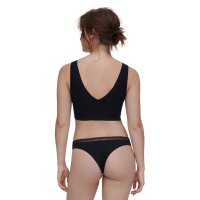 Chantelle Damen Tanga - Cozy Chic, unsichtbar, atmungsaktiv Schwarz S