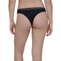 Chantelle Women Thong - Cozy Chic, invisible, breathable Black S (Small)