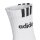 adidas Unisex Quarter Socken, 12er Pack - Cushioned 3S Linear, Logo, einfarbig Weiß 37-39