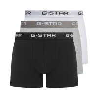 G-STAR Herren Boxershorts, 3er Pack - ASH, Trunks, Cotton...