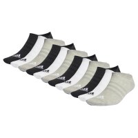 adidas unisex sneaker socks, 12-pack - Sportswear Thin No-Show, logo, single-coloured