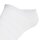 adidas unisex sneaker socks, 12-pack - Sportswear Thin No-Show, logo, single-coloured White 37-39