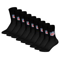 NFL Unisex Socks, 9-Pack – NFL Shield 9Pack Crew...