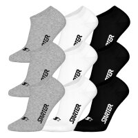 STARTER Unisex Sneakersocken, 9er Pack - Sneaker Socks, Logo, Baumwollmischung