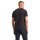 Levis Mens T-Shirt 2 pack - ‘Original Housemark Tee’, Round Neck, Cotton Black S (Small)