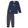 SCHIESSER Boys pyjamas, long - Kids, cuffs, cotton, print Dark blue 104