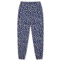 SCHIESSER Girls Pyjamas, Long - Teens, Cuffs, Cotton, Print Beige/Blue 140