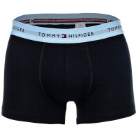 TOMMY HILFIGER Herren Boxershorts, 5er Pack - Trunks, Logo, Cotton Stretch Blau M