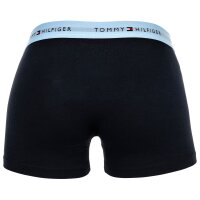 TOMMY HILFIGER Herren Boxershorts, 5er Pack - Trunks, Logo, Cotton Stretch Blau M