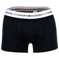 TOMMY HILFIGER Herren Boxershorts, 5er Pack - Trunks, Logo, Cotton Stretch Blau M