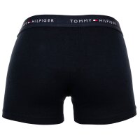 TOMMY HILFIGER Mens Boxer Shorts, 5-Pack - Trunks, Logo, Cotton Stretch Blue M (Medium)