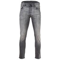 G-STAR Herren Jeans - 3301 Slim, Elto black Superstretch, Länge 32 Grau 30W/32L