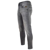 G-STAR Herren Jeans - 3301 Slim, Elto black Superstretch, Länge 32 Grau 34W/32L