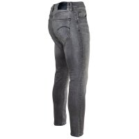 G-STAR Mens Jeans - 3301 Slim, Elto black Superstretch, Length 32 Grey 34W/32L