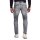 G-STAR Herren Jeans - 3301 Slim, Elto black Superstretch, Länge 32 Grau 34W/32L
