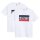 Levis Herren T-Shirt 2er Pack - "Sportswear Logo Graphic Tee", Rundhals, Baumwolle Weiß S