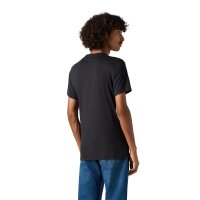 Levis Herren T-Shirts, 4er Pack - "The Graphic Tee - 4 Pack", Rundhals, Baumwolle Schwarz/Weiß S