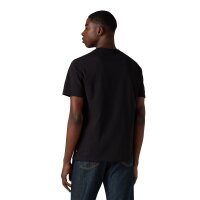 Levis Herren T-Shirt 2er Pack - "Graphic Set-In Neck", Rundhals, Baumwolle Schwarz S