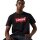 Levis Mens T-Shirt 2 pack - "Graphic Set-In Neck", Round Neck, Cotton Black S (Small)