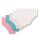 Sanetta Girls Hipster Briefs, Pack of 5 - Kids, Briefs, Single Jersey Light pink/Blue/White 116