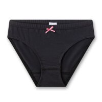 Sanetta Mädchen Slips 5er Pack - Teens, Rioslips, Unterhose, Baumwollmischung Weiß//Pink 140