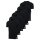adidas Men T-Shirt, 6-pack - Crew Neck Shirt, Active Core Cotton, solid colour Black M (Medium)