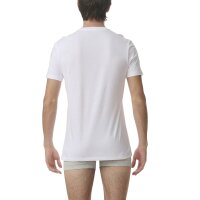 adidas Herren T-Shirt, 6er Pack - Crew Neck Shirt, Active Core Cotton, einfarbig Weiß/Schwarz/Grau 2XL