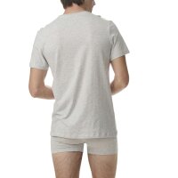 adidas Men T-Shirt, 6-pack - Crew Neck Shirt, Active Core Cotton, solid colour White/Black/Grey 2XL (XX-Large)