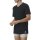 adidas Herren T-Shirt, 6er Pack - V-Neck Shirt, Active Core Cotton, einfarbig Schwarz M
