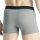 adidas Herren Boxershorts, 6er Pack - Trunks, Active Micro Flex Eco, Logo, einfarbig Schwarz/Grau 2XL