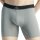 adidas mens boxer shorts, 6-pack - Boxer Briefs, Active Micro Flex Eco, logo, solid colour Black/Grey XL (X-Large)