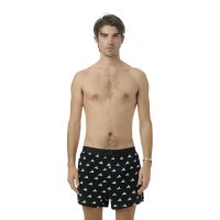 adidas Herren Web-Boxershorts, 4er Pack - Woven Boxer, Shorts, Webware, Baumwolle Schwarz/Weiß XXL