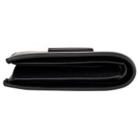 HUGO Herren Geldbörse mit Schlüsselanhänger - GB 4cc&Key RubPatch, Geschenkset Schwarz 9.7x11x1.5