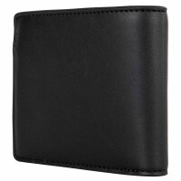 HUGO Mens Wallet with Key Ring - GB 4cc&Key RubPatch, Gift Set Black 9.7x11x1.5