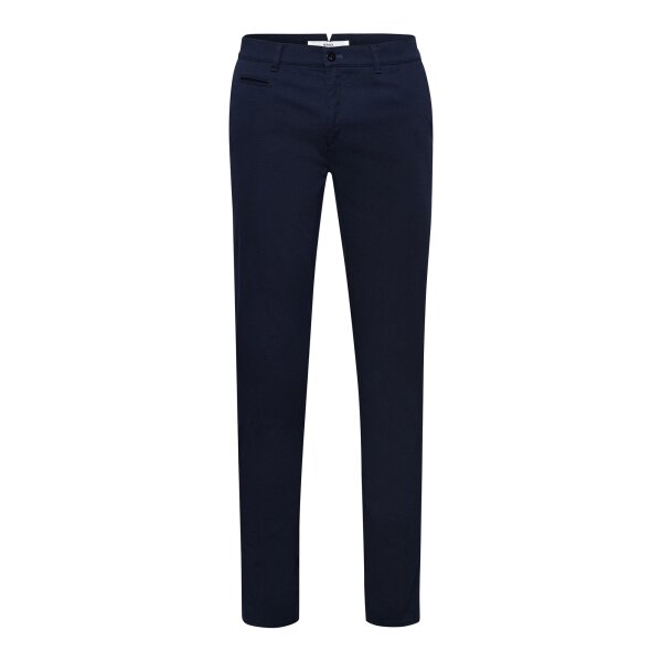 Brax mens chino trousers - ‘Fabio In Hi-Flex All Seasons’, modern fit, length 32 Blue 38W/32L