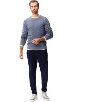 Brax Herren Chino-Hose - "Fabio In Hi-Flex All Seasons", Modern Fit, Länge 32 Blau 38W/32L