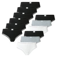 SCHIESSER Damen Strings, 6er Pack - 6Pack Cheeky String,...