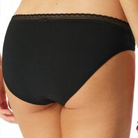 SCHIESSER Damen Rio-Slips, 6er Pack - 6Pack Rio Slip, Stretch Cotton, uni Schwarz S