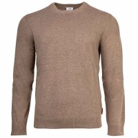JOOP! JEANS Herren Feinstrickpullover - Pablor, Baumwolle, Rundhals, einfarbig Beige M