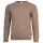 JOOP! JEANS Mens Fine Knit Sweater - Pablor, Cotton, Crew Neck, Solid Color Beige M (Medium)