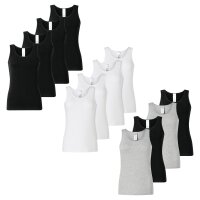 SCHIESSER Damen Tops, 4er Pack - 4Pack Trägertops,...