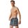 SCHIESSER mens woven boxer shorts, 4-pack - woven fabric, pants, cotton Blue/Grey S (Small)
