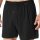 SCHIESSER mens jersey boxer shorts, 4-pack - 4-pack boxer shorts, cotton, solid colour Black M (Medium)