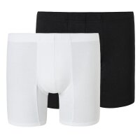 SCHIESSER mens boxer shorts 2 pack - Premium cotton...