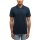 MUSTANG Herren Poloshirt - Palco, Knit Piqué, Bio-Baumwolle, einfarbig Dunkelblau S