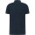 MUSTANG Mens Polo Shirt - Palco, Organic Cotton, Knit Piqué, Solid Color Dark Blue S (Small)