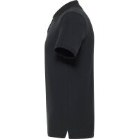 MUSTANG Mens Polo Shirt - Palco, Organic Cotton, Knit Piqué, Solid Color Black M (Medium)