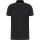 MUSTANG Mens Polo Shirt - Palco, Organic Cotton, Knit Piqué, Solid Color Black M (Medium)