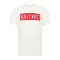 MUSTANG Herren T-Shirt - Austin, Big Logo, Bio-Baumwolle,...
